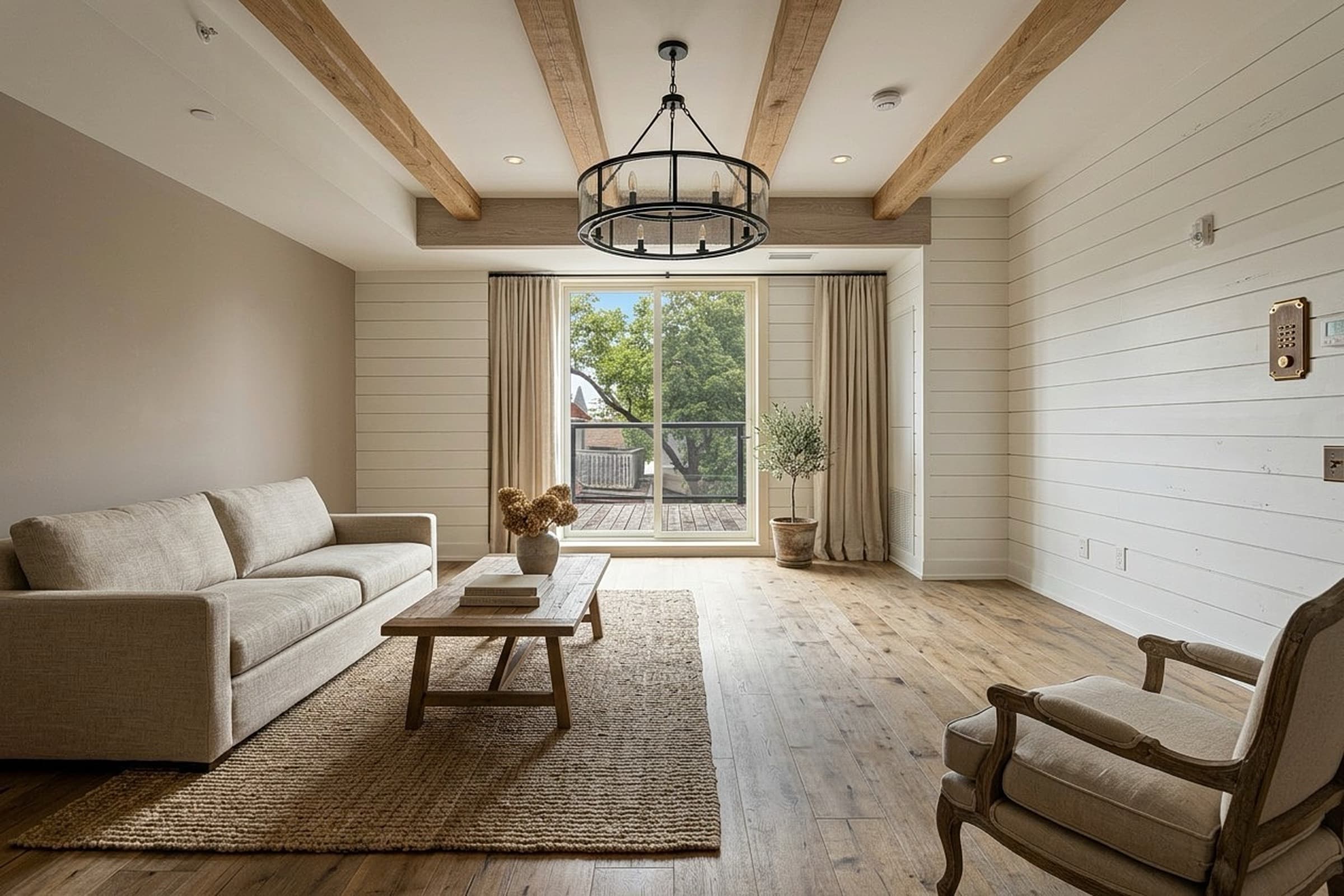 Farmhouse Bathroom virtual staging example